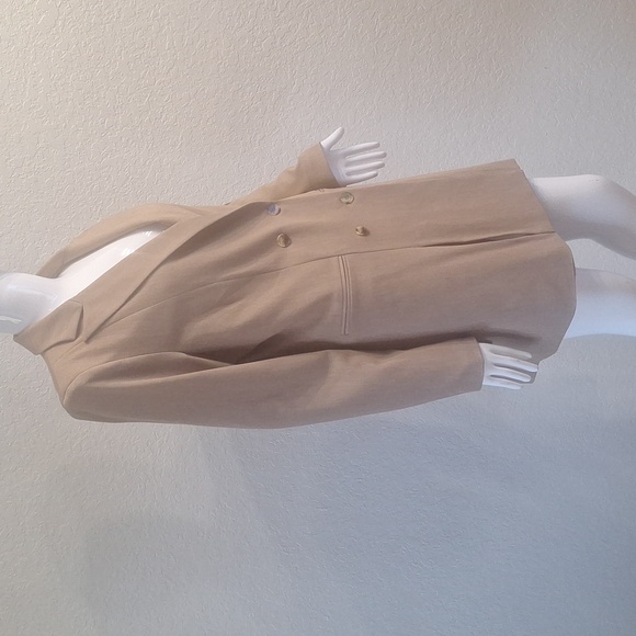 4th & Reckless Double Breasted Blazer Dress in Mocha - Picture 8 of 11